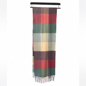 Plaid Multicolor Scarf